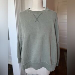 Aerie oversized sweatshirt - green